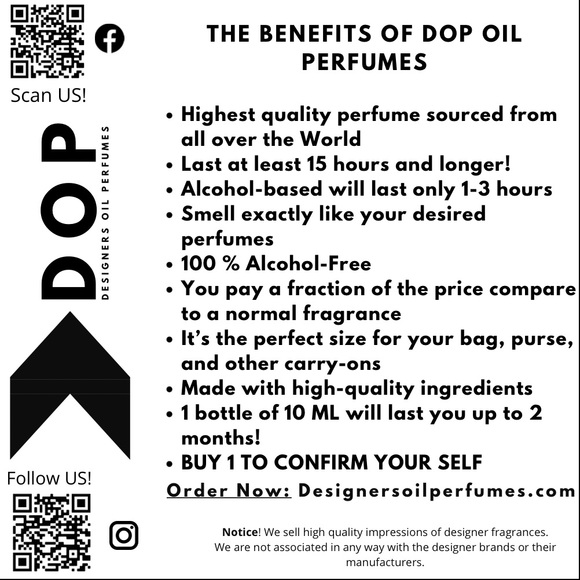 Meet your Posher, DOP Designers Oil Perfumes - Picture 3 of 16